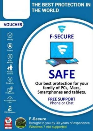 F-Secure SAFE Multi-device Internet Security
